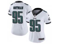 Limited Women's Joe Ostman Philadelphia Eagles Nike Vapor Untouchable Jersey - White