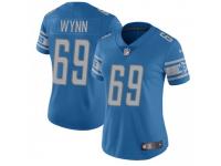 Limited Women's Jonathan Wynn Detroit Lions Nike Team Color Vapor Untouchable Jersey - Blue