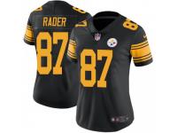 Limited Women's Kevin Rader Pittsburgh Steelers Nike Color Rush Jersey - Black