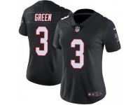 Limited Women's Marcus Green Atlanta Falcons Nike Black Vapor Untouchable Jersey - Green