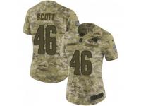 Limited Women's Nick Scott Los Angeles Rams Nike 2018 Salute to Service Jersey - Camo