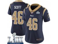 Limited Women's Nick Scott Los Angeles Rams Nike Team Color Super Bowl LIII Bound Vapor Untouchable Jersey - Navy
