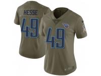 Limited Women's Parker Hesse Tennessee Titans Nike 2017 Salute to Service Jersey - Green