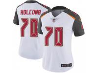 Limited Women's Ruben Holcomb Tampa Bay Buccaneers Nike Vapor Untouchable Jersey - White