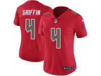 Limited Women's Ryan Griffin Tampa Bay Buccaneers Nike Color Rush Jersey - Red
