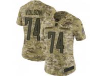 Limited Women's Tanner Volson Los Angeles Chargers Nike 2018 Salute to Service Jersey - Camo