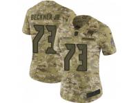 Limited Women's Terry Beckner Jr. Tampa Bay Buccaneers Nike 2018 Salute to Service Jersey - Camo