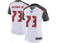 Limited Women's Terry Beckner Jr. Tampa Bay Buccaneers Nike Vapor Untouchable Jersey - White