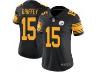 Limited Women's Trey Griffey Pittsburgh Steelers Nike Color Rush Jersey - Black