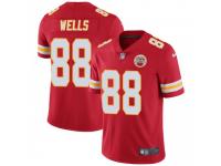 Limited Youth David Wells Kansas City Chiefs Nike Team Color Vapor Untouchable Jersey - Red