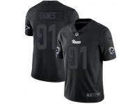 Limited Youth Greg Gaines Los Angeles Rams Nike Jersey - Black Impact Vapor Untouchable