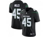 Limited Youth Rontez Miles New York Jets Nike Vapor Jersey - Stealth Black