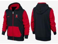 Los Angeles Angels of Anaheim Nike Logo Zipper Campaign Hoodie - Red