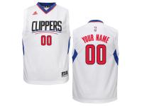 Los Angeles Clippers adidas Youth Custom Home Jersey - White