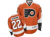 Luke Schenn Philadelphia Flyers Reebok Home Premier Jersey C Orange