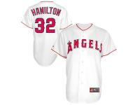 Majestic Josh Hamilton Los Angeles Angels of Anaheim Youth Replica Player Jersey - White
