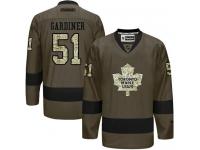 Maple Leafs #51 Jake Gardiner Green Salute to Service Stitched NHL Jersey