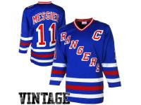 Mark Messier New York Rangers Mitchell & Ness Throwback Authentic Vintage Jersey - Royal