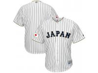 Men 2017 World Baseball Classic Japan White Replica Team Jersey