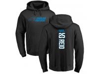 Men #25 Eric Reid Black Football Backer Carolina Panthers Pullover Hoodie