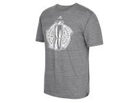 Men Adidas 2016 World Cup of Hockey Distressed Logo Tri-Blend T-Shirt - Gray