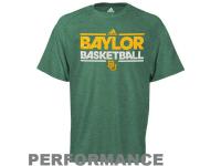 Men adidas Baylor Bears On-Court Practice Performance T-Shirt - Green