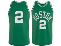 Men Adidas Boston Celtics #2 Red Auerbach Swingman Green Throwback NBA Jersey