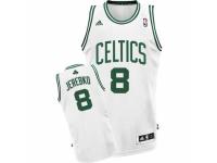 Men Adidas Boston Celtics #8 Jonas Jerebko Swingman White Home NBA Jersey