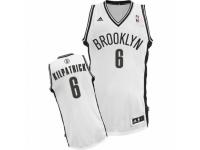 Men Adidas Brooklyn Nets #6 Sean Kilpatrick Swingman White Home NBA Jersey