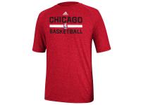 Men adidas Chicago Bulls Red Practice Performance T-Shirt