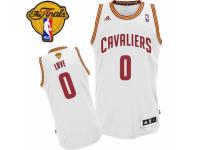 Men Adidas Cleveland Cavaliers #0 Kevin Love Swingman White Home 2016 The Finals Patch NBA Jersey