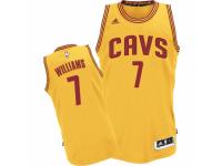 Men Adidas Cleveland Cavaliers #7 Mo Williams Swingman Gold Alternate NBA Jersey