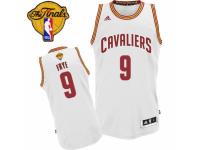 Men Adidas Cleveland Cavaliers #9 Channing Frye Swingman White Home 2016 The Finals Patch NBA Jersey