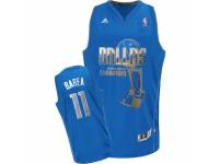 Men Adidas Dallas Mavericks #11 Jose Barea Swingman Blue Finals Champions NBA Jersey