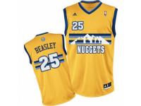Men Adidas Denver Nuggets #25 Malik Beasley Swingman Gold Alternate NBA Jersey
