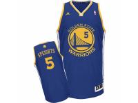 Men Adidas Golden State Warriors #5 Marreese Speights Swingman Royal Blue Road NBA Jersey