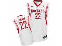 Men Adidas Houston Rockets #22 Clyde Drexler Swingman White Home NBA Jersey