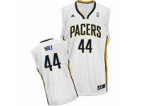 Men Adidas Indiana Pacers #44 Solomon Hill Swingman White Home NBA Jersey