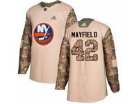 Men Adidas New York Islanders #42 Scott Mayfield Camo Veterans Day Practice NHL Jersey