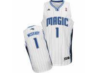 Men Adidas Orlando Magic #1 Tracy Mcgrady Swingman White Home NBA Jersey