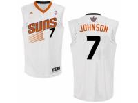 Men Adidas Phoenix Suns #7 Kevin Johnson Swingman White Home NBA Jersey