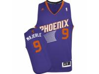 Men Adidas Phoenix Suns #9 Dan Majerle Swingman Purple Road NBA Jersey