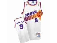 Men Adidas Phoenix Suns #9 Dan Majerle Swingman White Throwback NBA Jersey