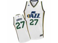 Men Adidas Utah Jazz #27 Rudy Gobert Swingman White Home NBA Jersey
