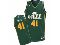 Men Adidas Utah Jazz #41 Trey Lyles Swingman Green Alternate NBA Jersey