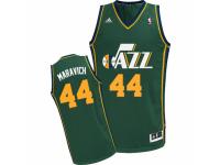 Men Adidas Utah Jazz #44 Pete Maravich Swingman Green Alternate NBA Jersey