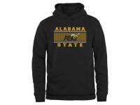 Men Alabama State Hornets Big & Tall Micro Mesh Sweatshirt - Black