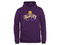 Men Albany Great Danes Big & Tall Classic Primary Pullover Hoodie - Purple