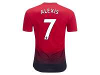 Men Alexis Sanchez Manchester United 18/19 Authentic Home Jersey by adidas