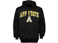 Men Appalachian State Mountaineers Arch Over Logo Hoodie C Black